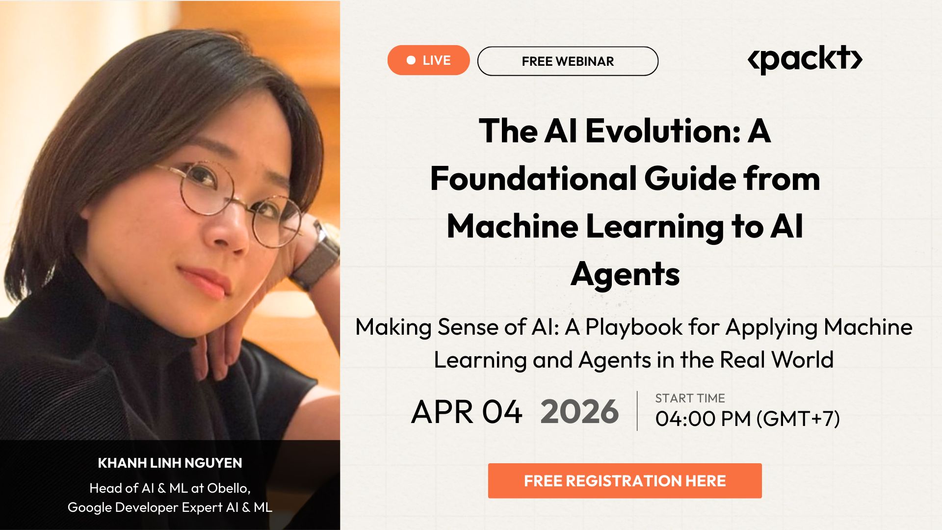 Packt Webinar - The AI Evolution